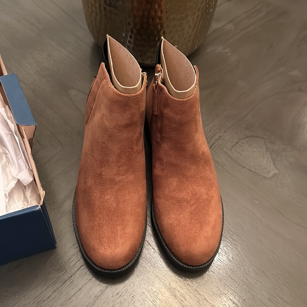 DR. SCHOLL'S SHOES TRIX WOMENS ANKLE BOOTS Size 7 - Picture 5 of 12